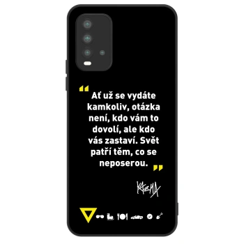 Obal pro Xiaomi Redmi 9T - Kazma - SVĚT PATŘÍ TĚM, CO SE NEPOSEROU