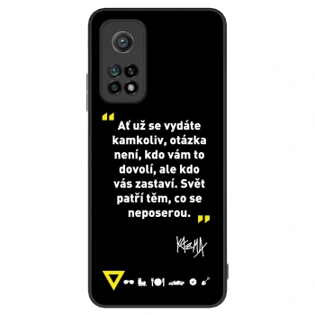 Obal pro Xiaomi Mi 10T - Kazma - SVĚT PATŘÍ TĚM, CO SE NEPOSEROU