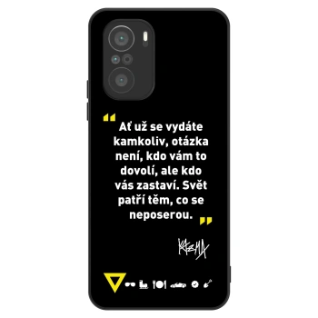 Obal pro Xiaomi Poco F3 - Kazma - SVĚT PATŘÍ TĚM, CO SE NEPOSEROU