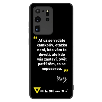 Obal pro Samsung Galaxy S20 Ultra 5G G988F - Kazma - SVĚT PATŘÍ TĚM, CO SE NEPOSEROU