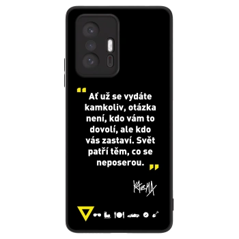 Picasee ULTIMATE CASE pro Xiaomi 11T Pro - Kazma - SVĚT PATŘÍ TĚM, CO SE NEPOSEROU
