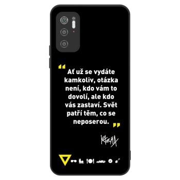 Obal pro Xiaomi Poco M3 Pro 5G - Kazma - SVĚT PATŘÍ TĚM, CO SE NEPOSEROU