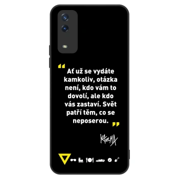 Obal pro Vivo Y11s - Kazma - SVĚT PATŘÍ TĚM, CO SE NEPOSEROU