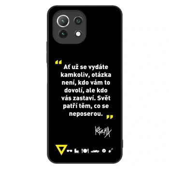 Obal pro Xiaomi 11 Lite 5G NE - Kazma - SVĚT PATŘÍ TĚM, CO SE NEPOSEROU