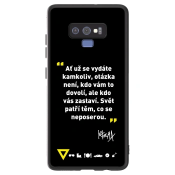 Obal pro Samsung Galaxy Note 9 N960F - Kazma - SVĚT PATŘÍ TĚM, CO SE NEPOSEROU