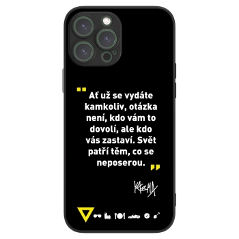 Picasee ULTIMATE CASE MagSafe pro Apple iPhone 13 Pro Max - Kazma - SVĚT PATŘÍ TĚM, CO SE NEPOSEROU