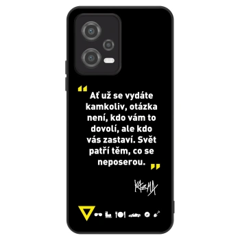 Obal pro Xiaomi Poco X5 - Kazma - SVĚT PATŘÍ TĚM, CO SE NEPOSEROU
