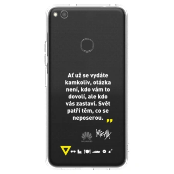 Obal pro Huawei P9 Lite 2017 - Kazma - SVĚT PATŘÍ TĚM, CO SE NEPOSEROU