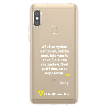 Obal pro Xiaomi Redmi Note 5 Global - Kazma - SVĚT PATŘÍ TĚM, CO SE NEPOSEROU