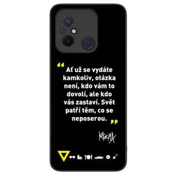 Obal pro Xiaomi Redmi 12C - Kazma - SVĚT PATŘÍ TĚM, CO SE NEPOSEROU
