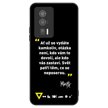 Obal pro Xiaomi Poco F5 Pro 5G - Kazma - SVĚT PATŘÍ TĚM, CO SE NEPOSEROU