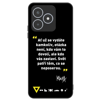 Obal pro Realme C53 - Kazma - SVĚT PATŘÍ TĚM, CO SE NEPOSEROU