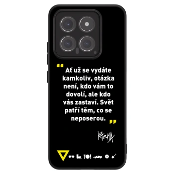 Picasee ULTIMATE CASE pro Xiaomi 14 - Kazma - SVĚT PATŘÍ TĚM, CO SE NEPOSEROU