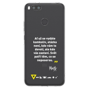 Obal pro Xiaomi Mi A1 Global - Kazma - SVĚT PATŘÍ TĚM, CO SE NEPOSEROU