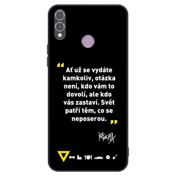 Obal pro Honor 8X - Kazma - SVĚT PATŘÍ TĚM, CO SE NEPOSEROU
