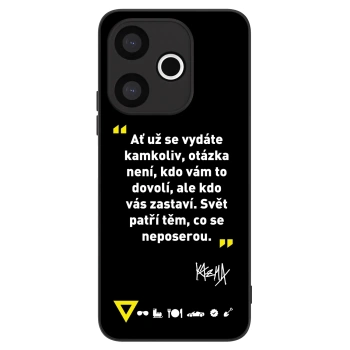 Obal pro Xiaomi Redmi 13 4G - Kazma - SVĚT PATŘÍ TĚM, CO SE NEPOSEROU