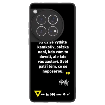 Picasee ULTIMATE CASE pro OnePlus 12 5G - Kazma - SVĚT PATŘÍ TĚM, CO SE NEPOSEROU