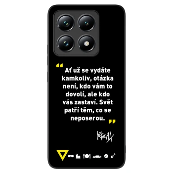 Picasee ULTIMATE CASE pro Xiaomi 14T - Kazma - SVĚT PATŘÍ TĚM, CO SE NEPOSEROU