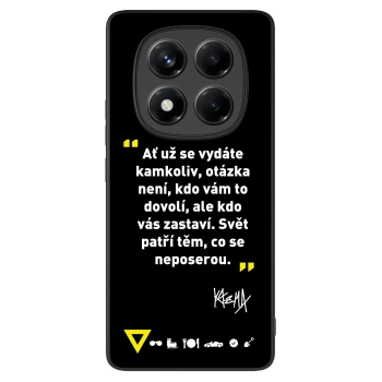 Picasee ULTIMATE CASE pro Xiaomi Redmi Note 14 Pro 4G - Kazma - SVĚT PATŘÍ TĚM, CO SE NEPOSEROU