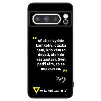 Picasee ULTIMATE CASE pro Google Pixel 8 Pro - Kazma - SVĚT PATŘÍ TĚM, CO SE NEPOSEROU