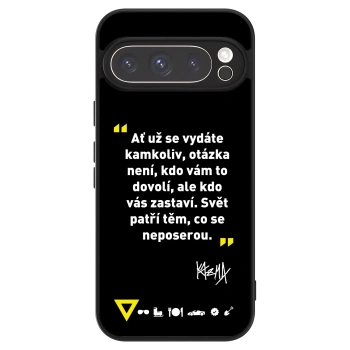 Obal pro Google Pixel 9 Pro - Kazma - SVĚT PATŘÍ TĚM, CO SE NEPOSEROU