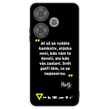 Obal pro Xiaomi Poco F6 - Kazma - SVĚT PATŘÍ TĚM, CO SE NEPOSEROU