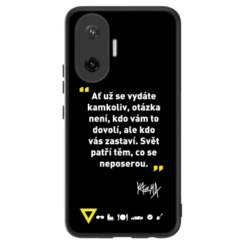 Obal pro Xiaomi Poco F7 5G - Kazma - SVĚT PATŘÍ TĚM, CO SE NEPOSEROU