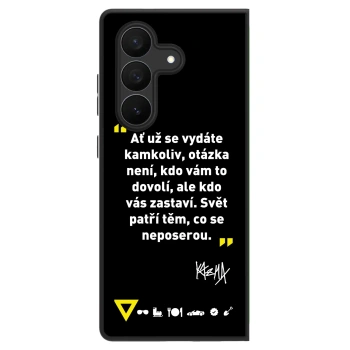 Obal pro Samsung Galaxy Z Fold7 5G - Kazma - SVĚT PATŘÍ TĚM, CO SE NEPOSEROU