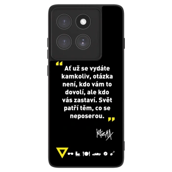Obal pro Motorola Edge 60 Pro - Kazma - SVĚT PATŘÍ TĚM, CO SE NEPOSEROU