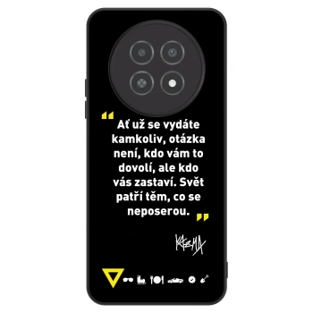 Obal pro Realme 12X - Kazma - SVĚT PATŘÍ TĚM, CO SE NEPOSEROU