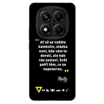 Obal pro Xiaomi Redmi Note 14 Pro 5G - Kazma - SVĚT PATŘÍ TĚM, CO SE NEPOSEROU