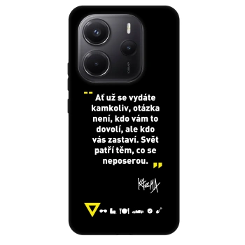 Obal pro Xiaomi Redmi Note 14 5G - Kazma - SVĚT PATŘÍ TĚM, CO SE NEPOSEROU