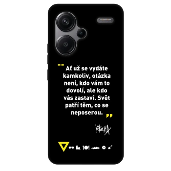 Obal pro Xiaomi Redmi Note 13 Pro+ 5G - Kazma - SVĚT PATŘÍ TĚM, CO SE NEPOSEROU