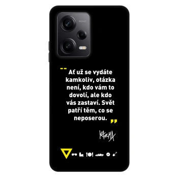 Obal pro Xiaomi Redmi Note 12 Pro+ 5G - Kazma - SVĚT PATŘÍ TĚM, CO SE NEPOSEROU
