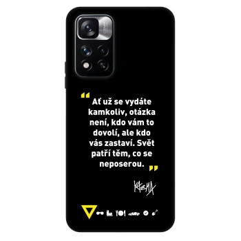 Obal pro Xiaomi Redmi Note 11 Pro - Kazma - SVĚT PATŘÍ TĚM, CO SE NEPOSEROU