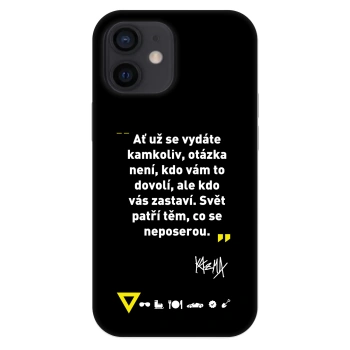 Obal pro Apple iPhone 12 mini - Kazma - SVĚT PATŘÍ TĚM, CO SE NEPOSEROU