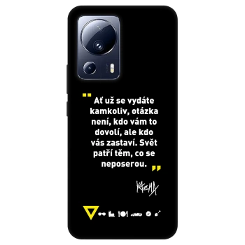 Obal pro Xiaomi 13 Lite - Kazma - SVĚT PATŘÍ TĚM, CO SE NEPOSEROU