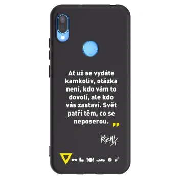 Obal pro Huawei Y6 2019 - Kazma - SVĚT PATŘÍ TĚM, CO SE NEPOSEROU