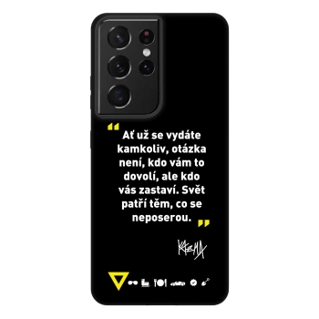 Obal pro Samsung Galaxy S21 Ultra 5G G998B - Kazma - SVĚT PATŘÍ TĚM, CO SE NEPOSEROU