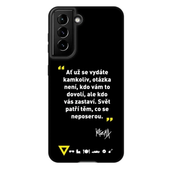 Obal pro Samsung Galaxy S21 5G G991B - Kazma - SVĚT PATŘÍ TĚM, CO SE NEPOSEROU