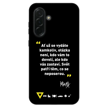 Obal pro Samsung Galaxy A36 5G - Kazma - SVĚT PATŘÍ TĚM, CO SE NEPOSEROU