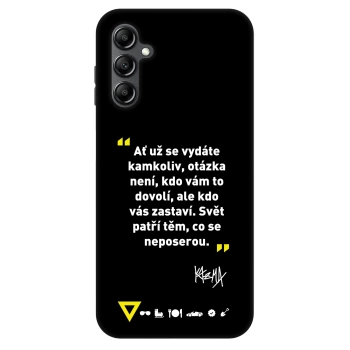 Obal pro Samsung Galaxy A14 4G A145R - Kazma - SVĚT PATŘÍ TĚM, CO SE NEPOSEROU