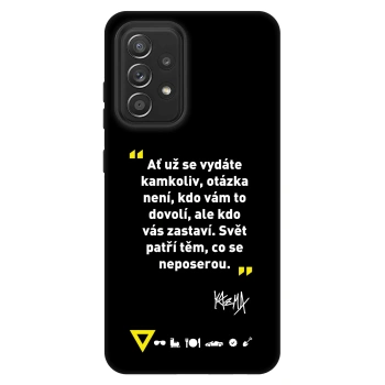 Obal pro Samsung Galaxy A52 5G A525F - Kazma - SVĚT PATŘÍ TĚM, CO SE NEPOSEROU