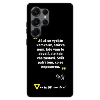 Obal pro Samsung Galaxy S25 Ultra 5G - Kazma - SVĚT PATŘÍ TĚM, CO SE NEPOSEROU