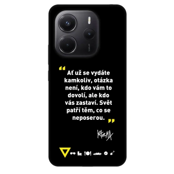 Obal pro Xiaomi Redmi Note 14 4G - Kazma - SVĚT PATŘÍ TĚM, CO SE NEPOSEROU