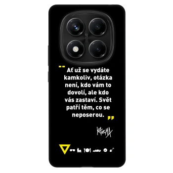 Obal pro Xiaomi Redmi Note 14 Pro 4G - Kazma - SVĚT PATŘÍ TĚM, CO SE NEPOSEROU