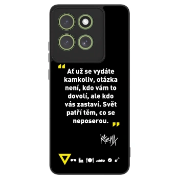 Obal pro Motorola Moto G86 5G - Kazma - SVĚT PATŘÍ TĚM, CO SE NEPOSEROU
