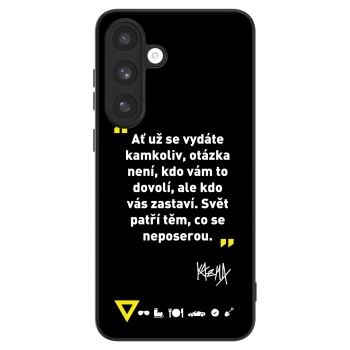 Obal pro Samsung Galaxy S25 FE 5G - Kazma - SVĚT PATŘÍ TĚM, CO SE NEPOSEROU