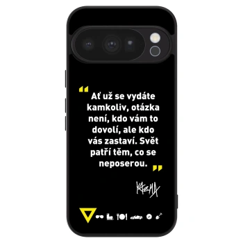 Obal pro Google Pixel 10 Pro - Kazma - SVĚT PATŘÍ TĚM, CO SE NEPOSEROU