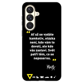 Obal pro Samsung Galaxy S26+ - Kazma - SVĚT PATŘÍ TĚM, CO SE NEPOSEROU